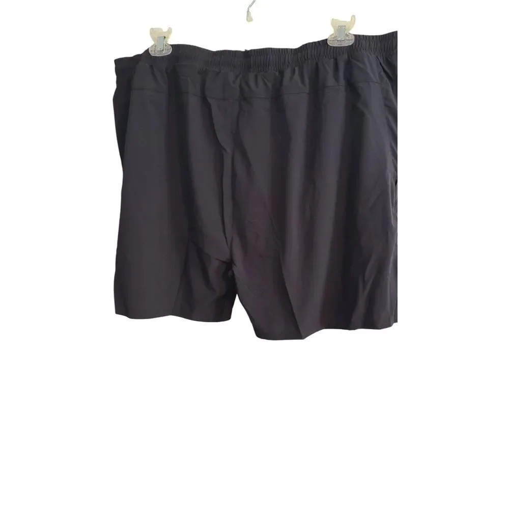 NWT Balance Collection shorts Black size 4XL Zippered pockets‎